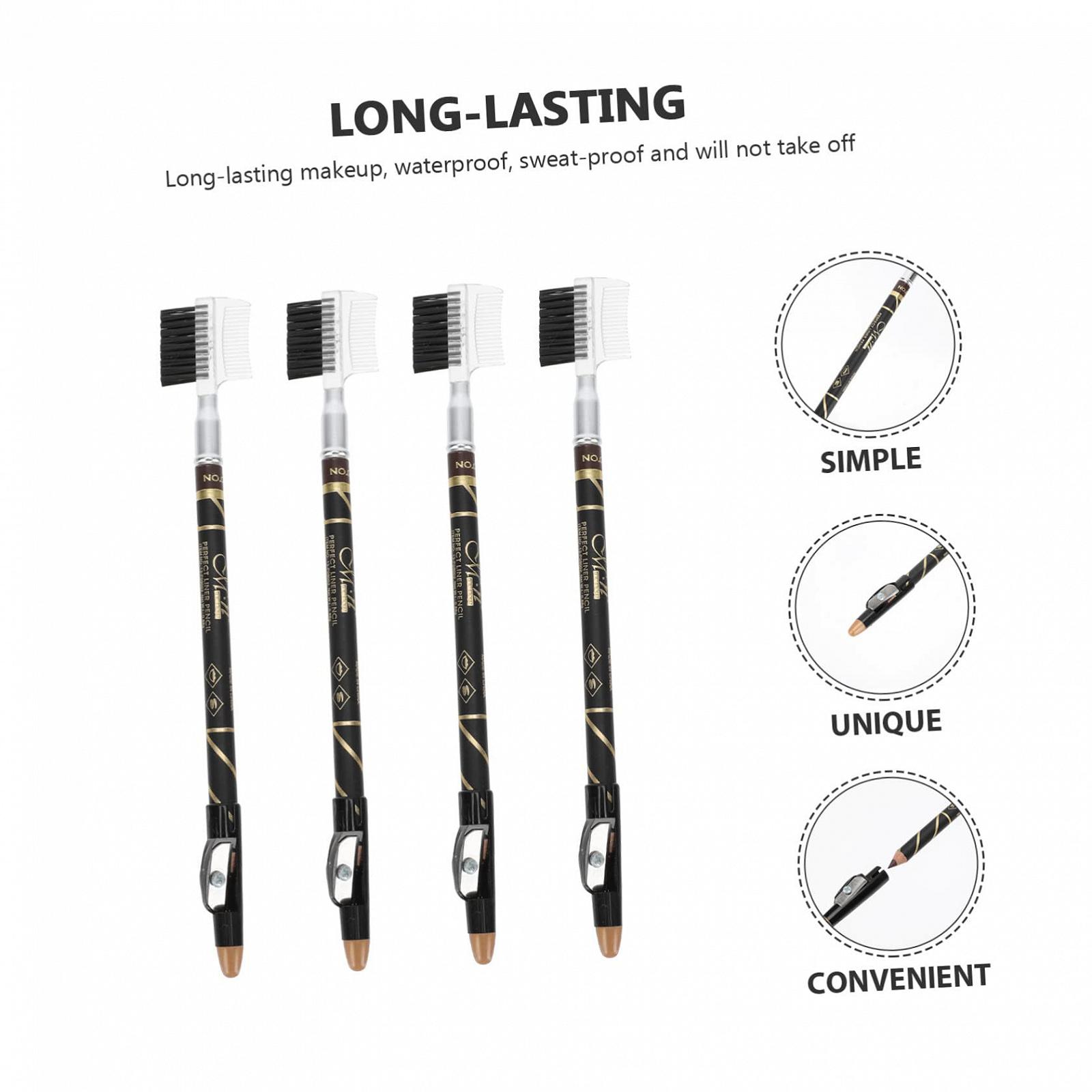 Олівець FRCOLOR 12 шт. Коричневий дерев'яний переносний, фото №3