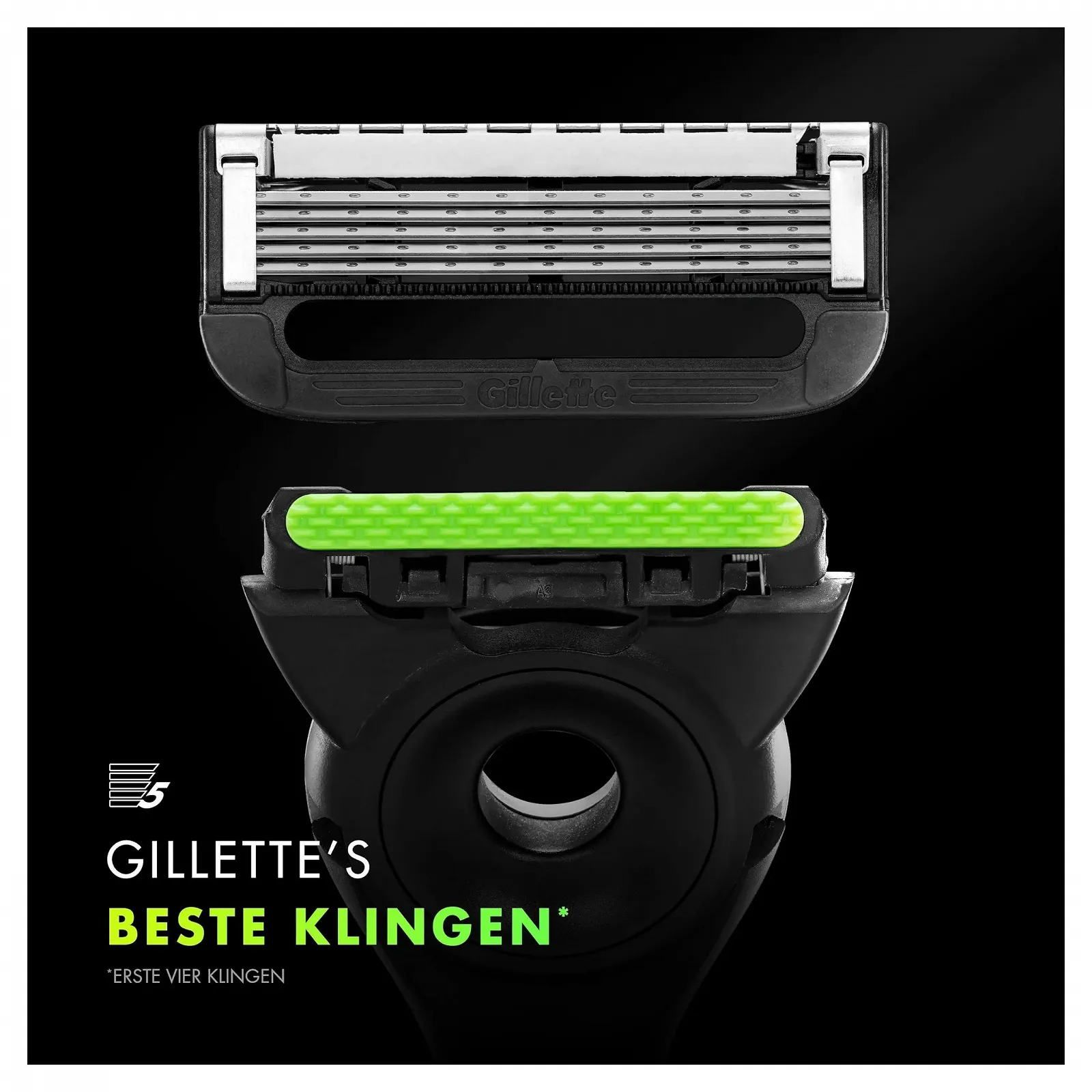 Бритва Gillette Labs с очищающим элементом 5 сменных лезвий магнитная подставка, фото №5