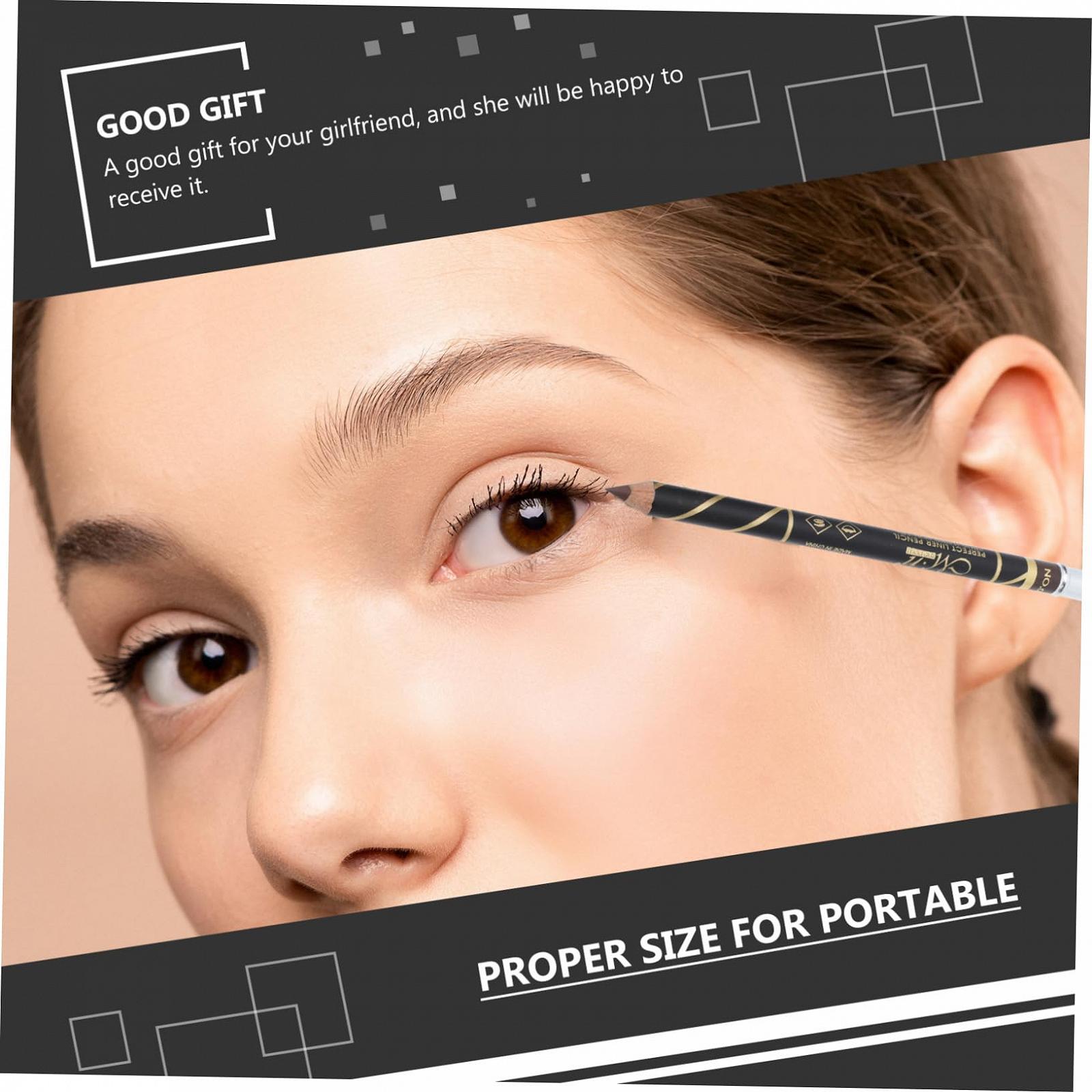 Олівець FRCOLOR Водостійкий 2 в 1 Чорний Коричневий, фото №3