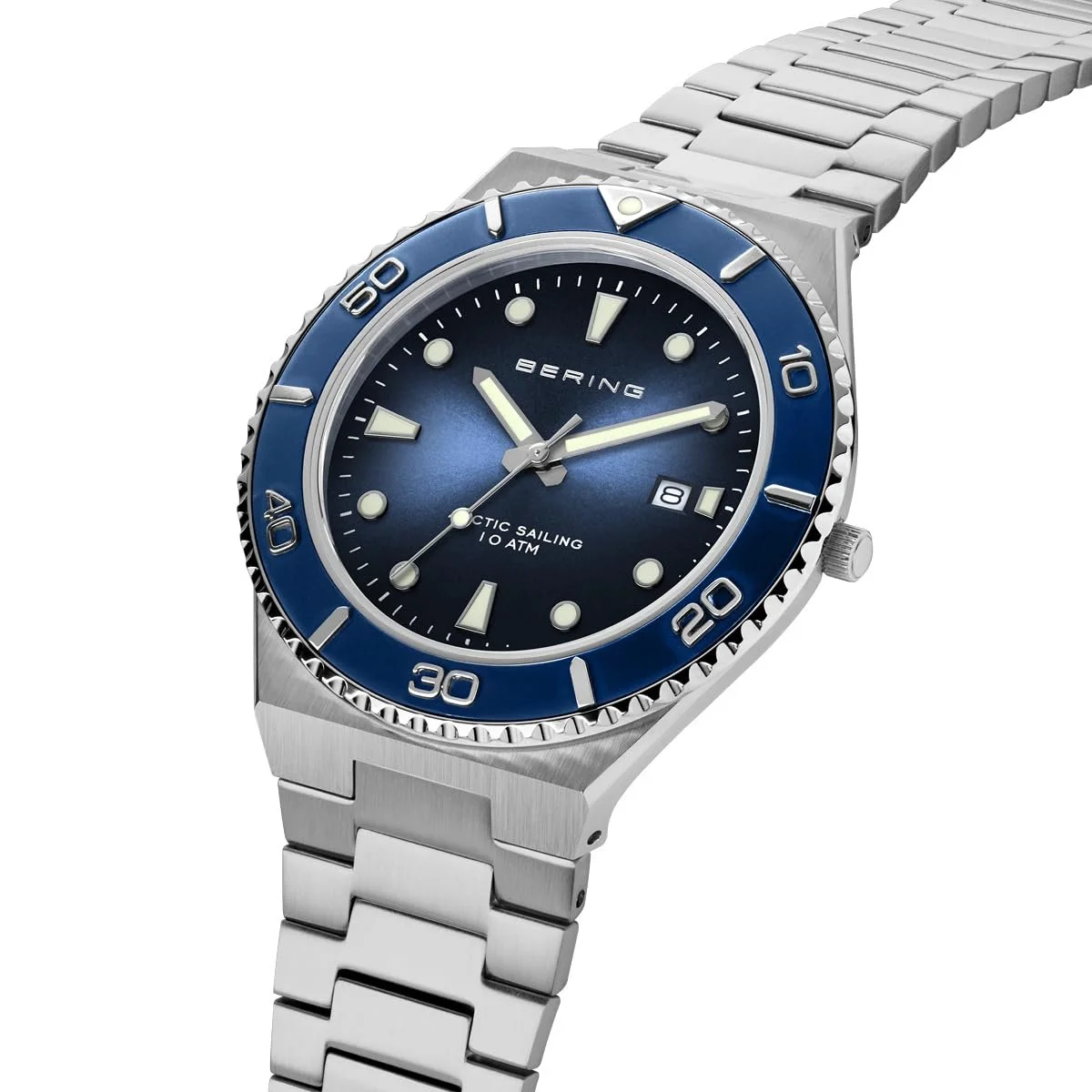 Годинник кварцовий BERING Чоловічий 43 мм, фото №2 Годинник кварцовий BERING Чоловічий 43 мм, фото №2