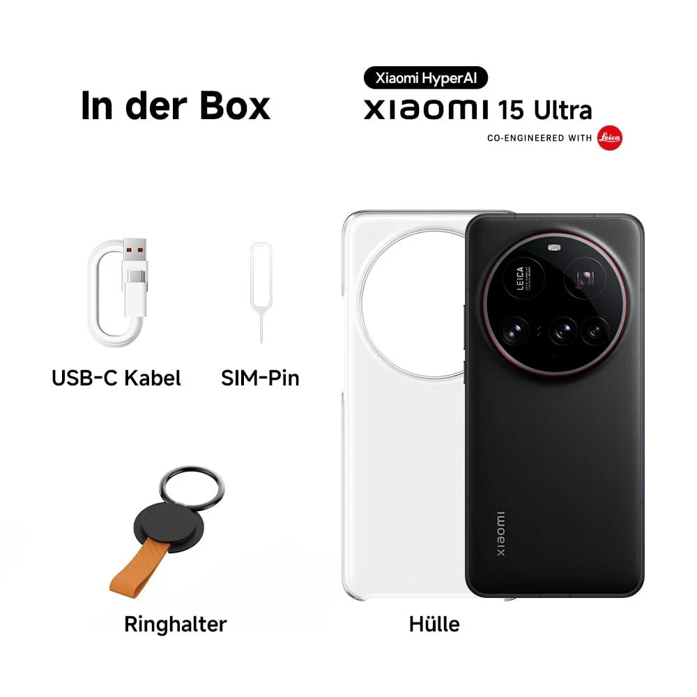 Смартфон Xiaomi 15 Ultra 16 + 512 GB 200 Мп Leica 120Hz WQHD+ AMOLED Snapdragon 8 Elite 5410 мАг 90 Вт Dual SIM Black, фото №5 Смартфон Xiaomi 15 Ultra 16 + 512 GB 200 Мп Leica 120Hz WQHD+ AMOLED Snapdragon 8 Elite 5410 мАг 90 Вт Dual SIM Black, фото №5