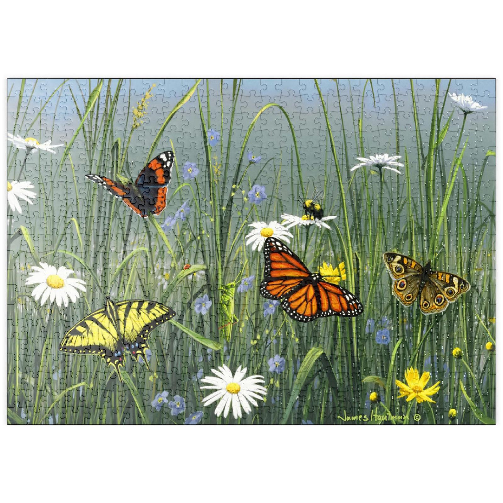 Пазл MyPuzzle MyPuzzle Special Collection Wildflowers & Butterflies Premium 500 элементов, фото №1 Пазл MyPuzzle MyPuzzle Special Collection Wildflowers & Butterflies Premium 500 элементов, фото №1