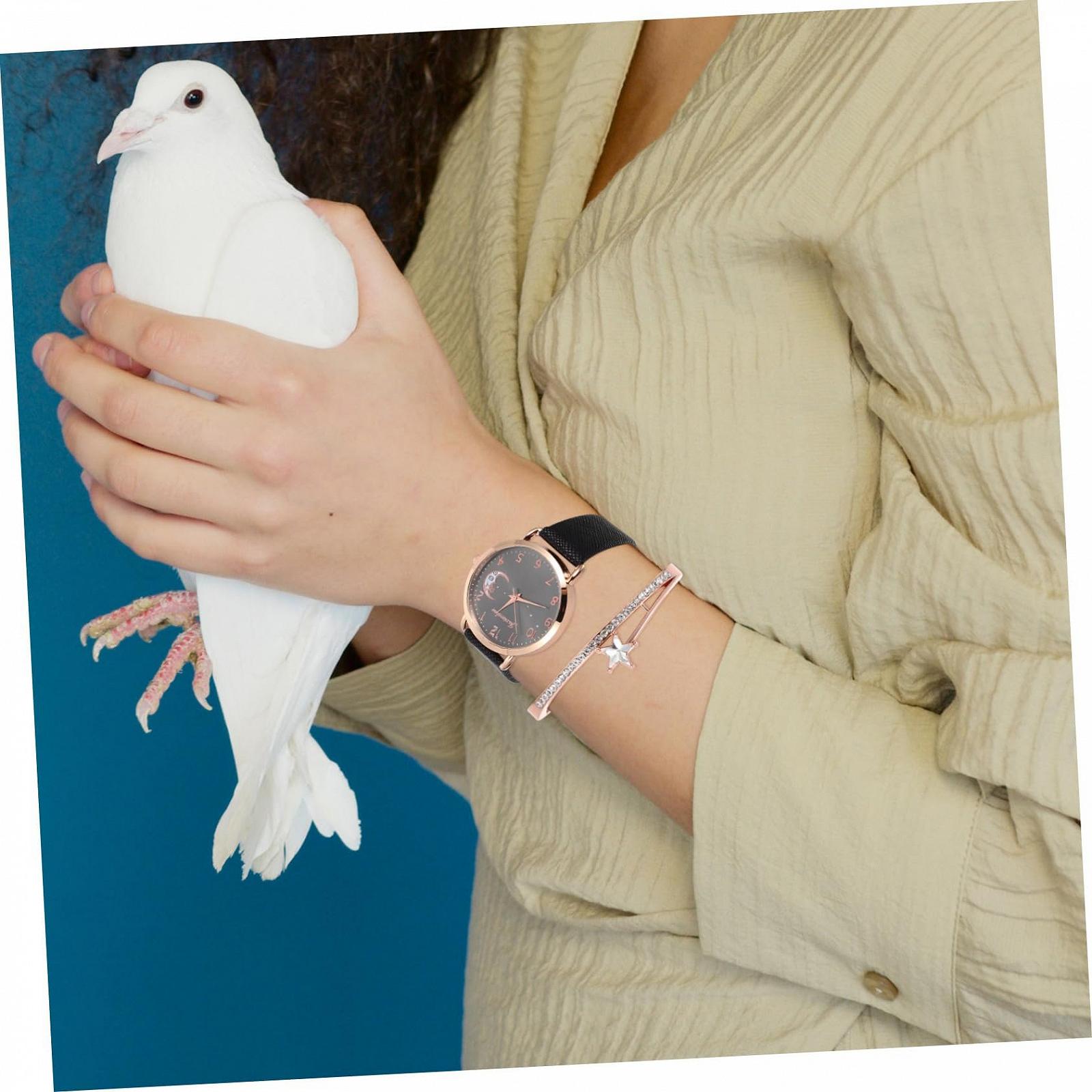 Жіночий годинник WRITWAA Moon Білий, фото №8