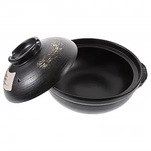 Каструля керамічна з термостійкою кришкою 500 мл - Фото 1