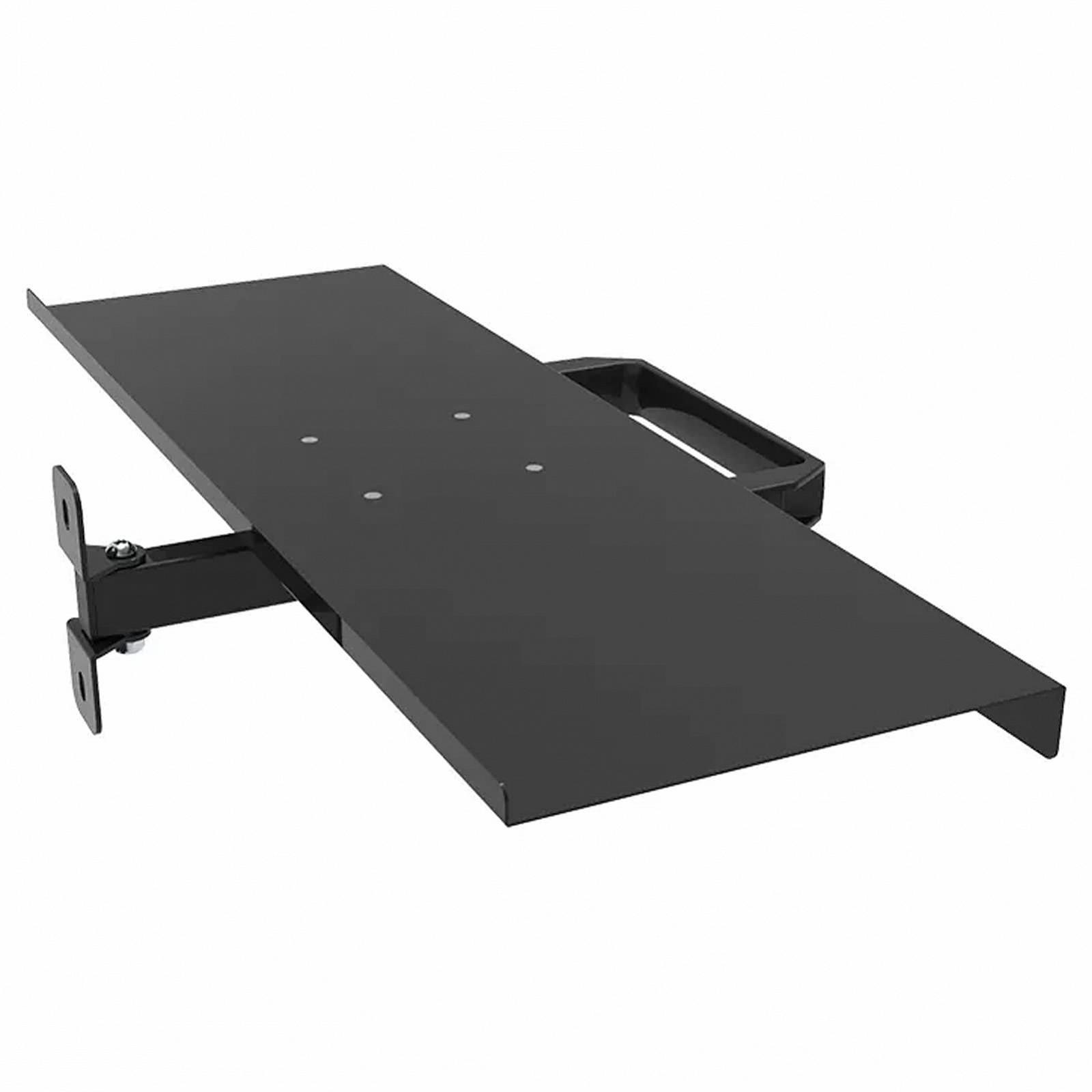 Настенное крепление для клавиатуры с регулировкой высоты, 60 x 19.5 см, крепление для клавиатуры/мыши, выдвижной складной держатель для компьютерной клавиатуры, фото №9