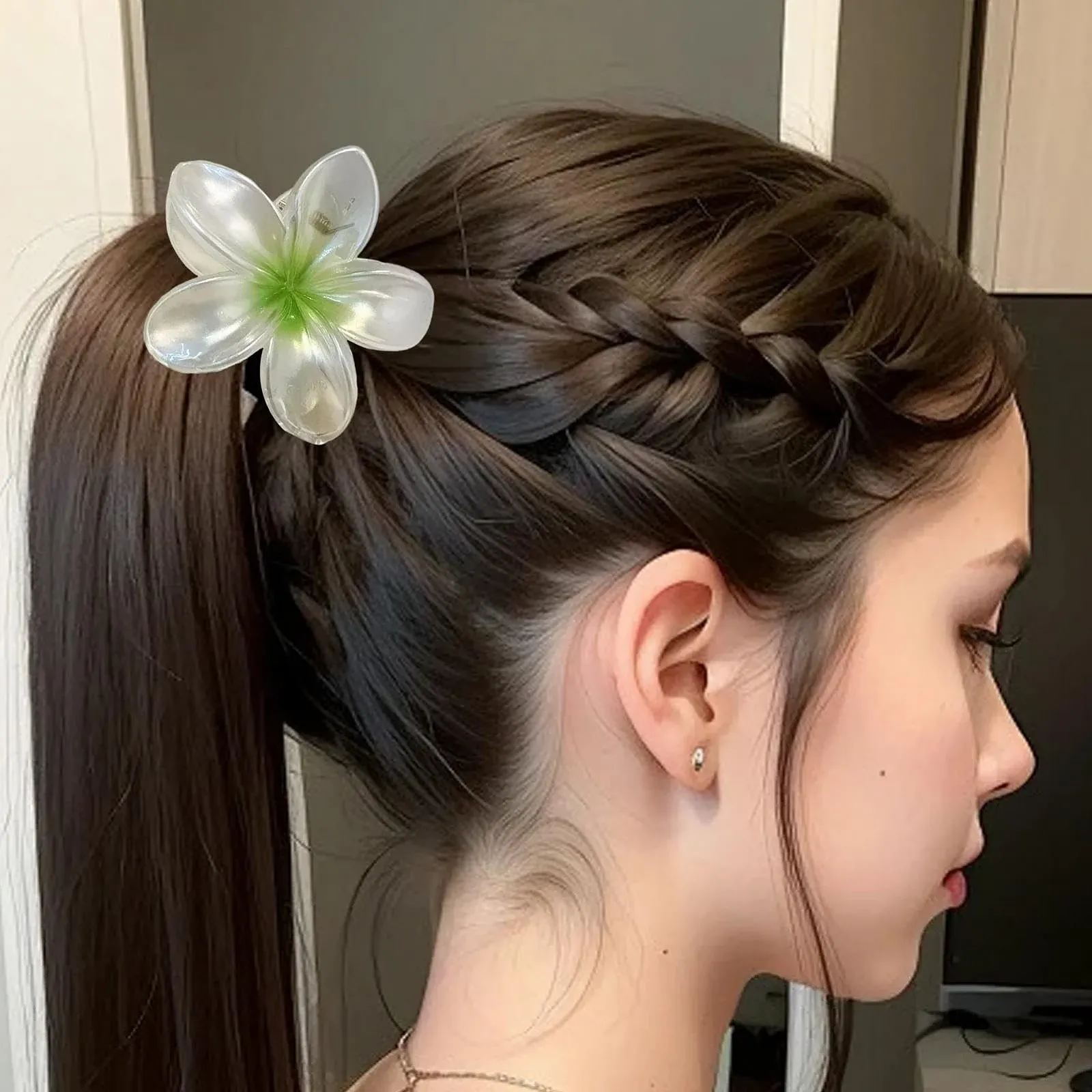 Заколка краб для волос Цветок, крабики для волос для женщин, заколки для волос в форме цветка для пляжа, отдыха, прогулок, мероприятий, фото №8 Заколка краб для волос Цветок, крабики для волос для женщин, заколки для волос в форме цветка для пляжа, отдыха, прогулок, мероприятий, фото №8
