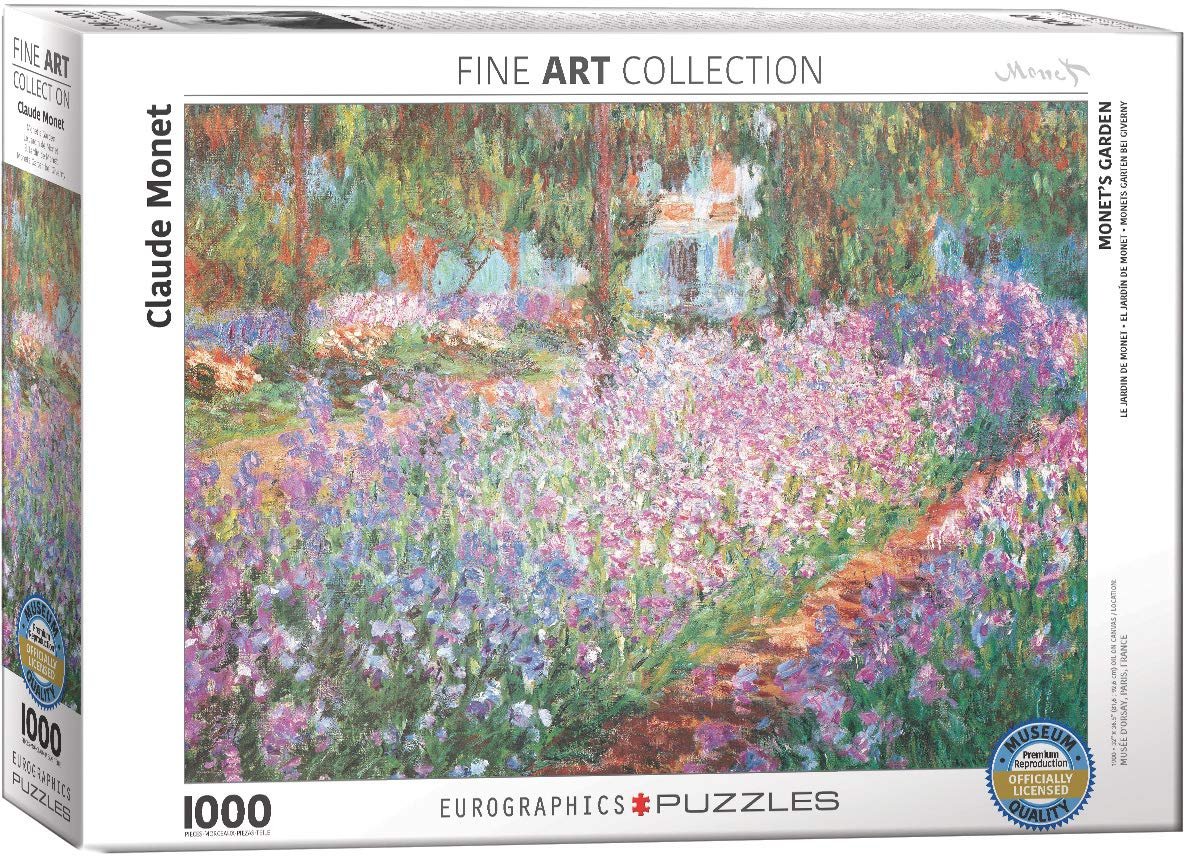Пазл Eurographics Monet's Garden by Claude Monet 1000 деталей, фото №1