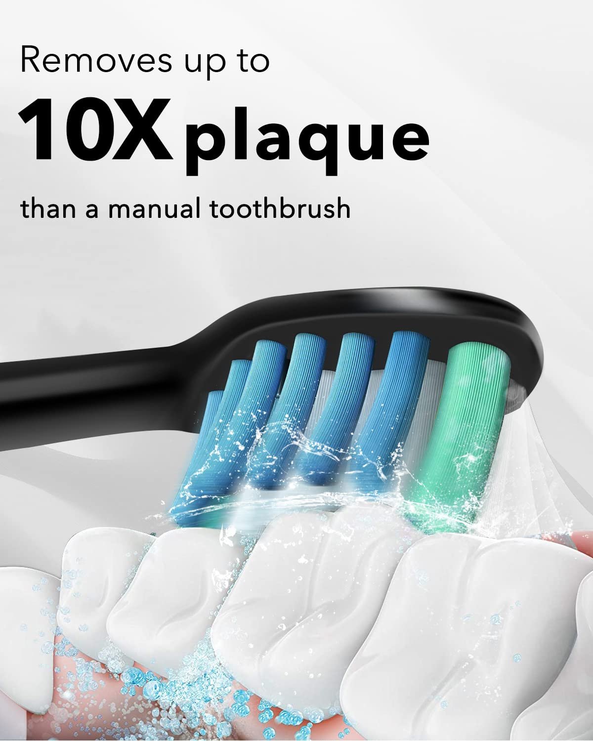 Электрическая Зубная Щетка MySmile Звуковая 48000VPM, фото №2