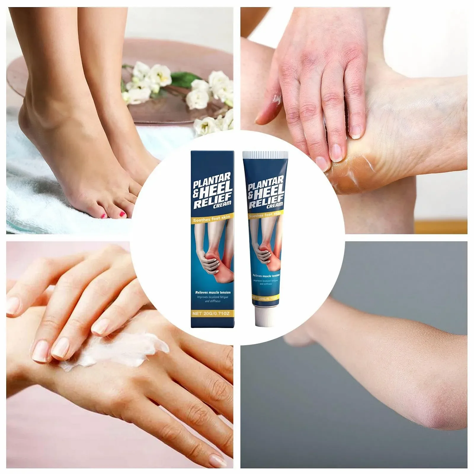 Крем для ног Plantar Relief Moisturising Lotion успокаивающий увлажняющий 20 г, фото №4 Крем для ног Plantar Relief Moisturising Lotion успокаивающий увлажняющий 20 г, фото №4