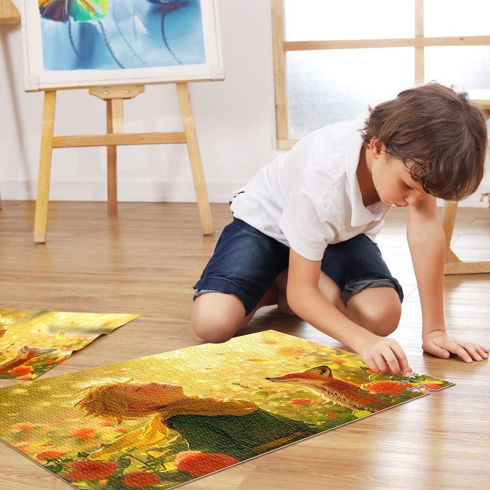 Пазл Маленький принц и лиса 1000 элементов 38 x 26 см, фото №5