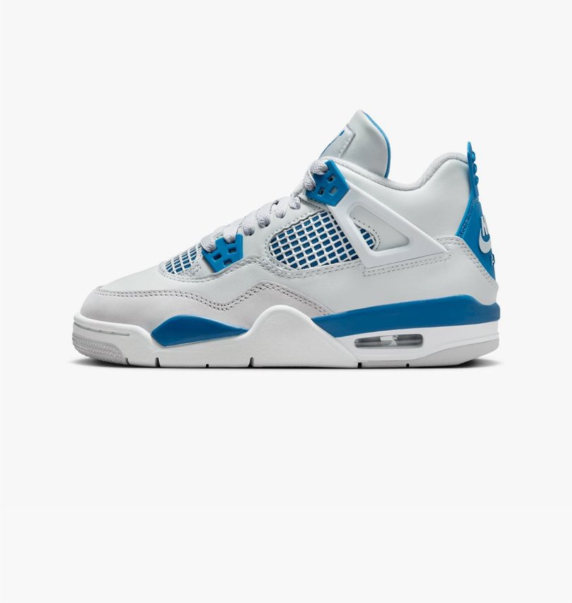 Кросівки Jordan 4 Retro Military Blue (2024) (GS) 38, фото №1
