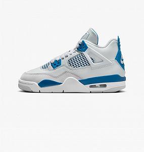 Кросівки Jordan 4 Retro Military Blue (2024) (GS) 36.5 - Фото 1