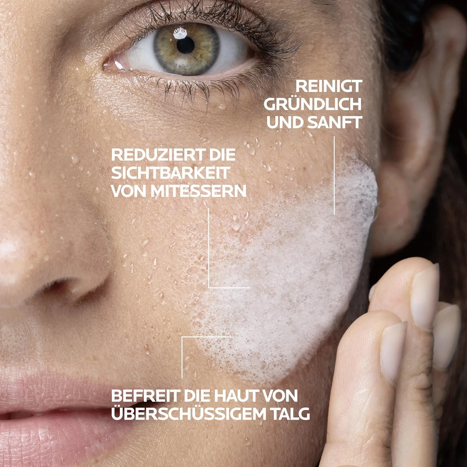 Гель La Roche-Posay Effaclar Gel Moussant для лица, 200 мл, фото №4