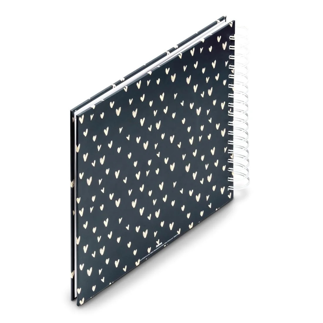 Спиральный альбом Lovely 28 x 24 см, 50 белых страниц, синий, фото №7 Спиральный альбом Lovely 28 x 24 см, 50 белых страниц, синий, фото №7