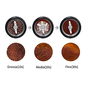 Электрическая кофемолка DR MILLS DM-7438, нож, чаша из нержавеющей стали SUS304 synthetic.ua - Фото 1