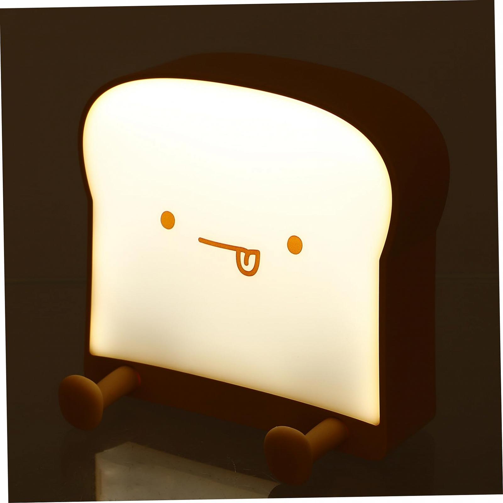 Светильник HEMOTON Toast PAT Лампа USB для стола Сенсорный регулируемый ночник Телефонная ночная лампа для детей, фото №7