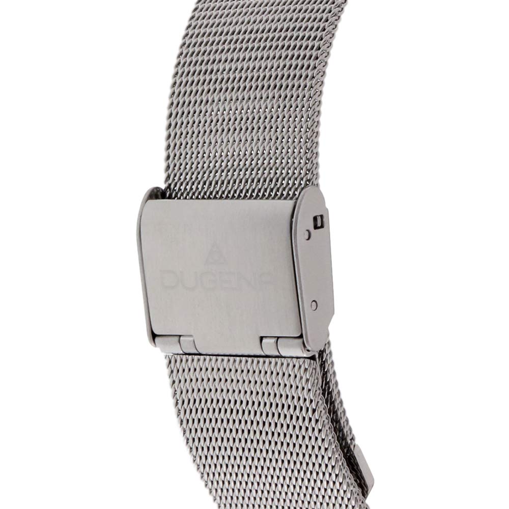 Мужские часы Dugena Dessau Хронограф Белый циферблат Нержавеющая сталь Акриловое стекло 3 Бар Дизайн Баухаус, фото №3