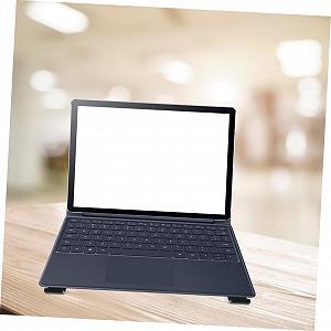 Подставка для ноутбука HOMSFOU Портативный держатель для ноутбука для стола, стабильный и нескользящий, совместимый с ноутбуками для домашнего офиса и в дороге synthetic.ua - Фото 1