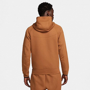 Світшот Nike Tech Fleece Коричневий FB7921-281 Розмір M synthetic.ua - Фото 1