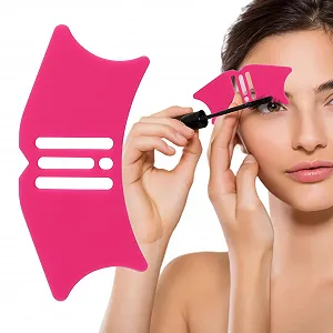 Трафарети для підводки, Багаторазовий інструмент для макіяжу (Рожевий) - Фото 1