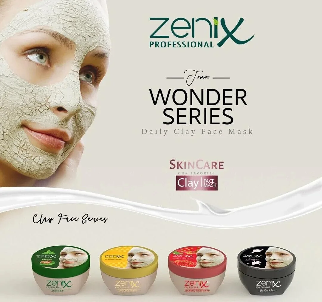 Маска для лица Zenix Men Глина Кофеин 350 г, фото №5