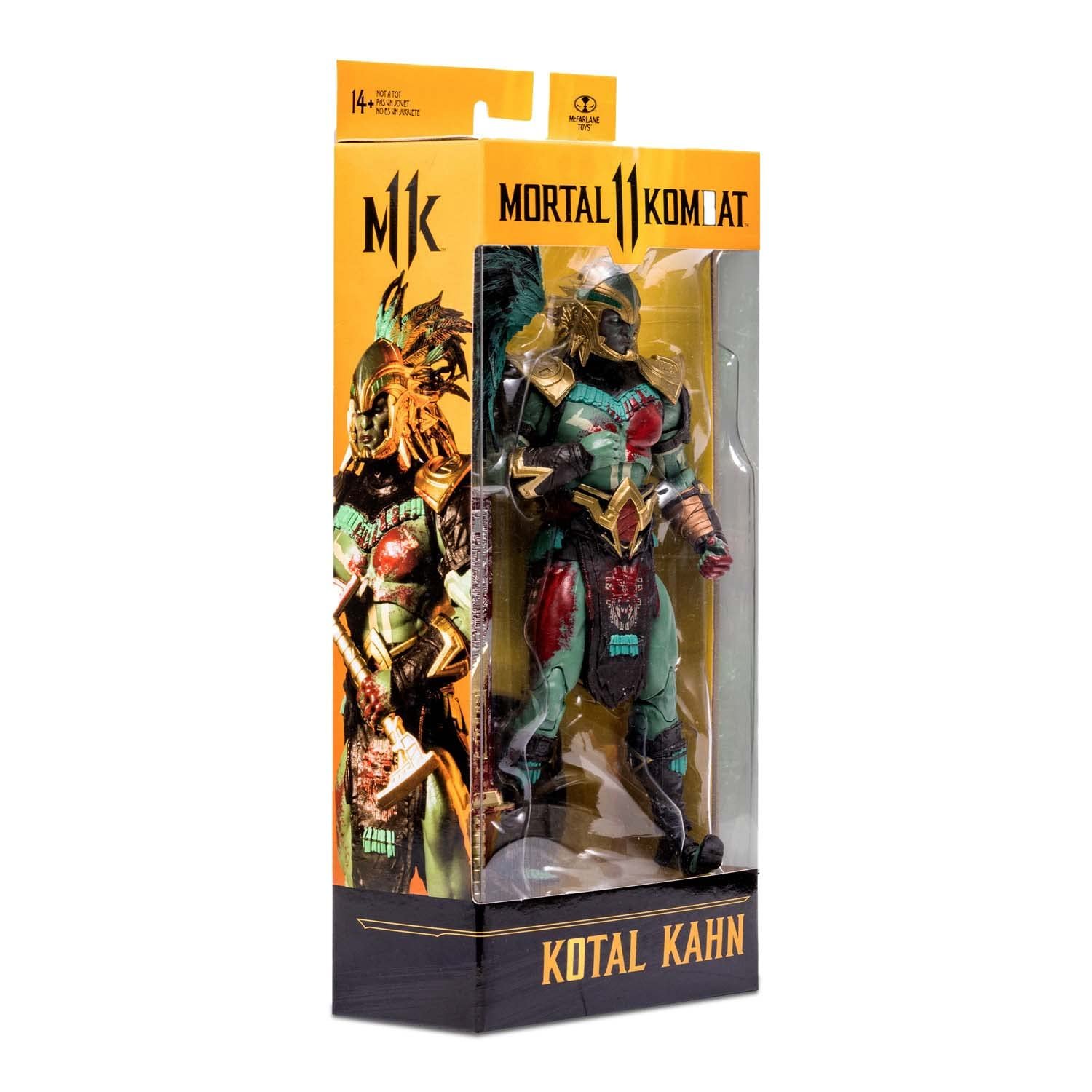 Фігурка McFarlane Mortal Kombat Kotal Kahn (Bloody), 18 см, різнокольоровий, фото №11