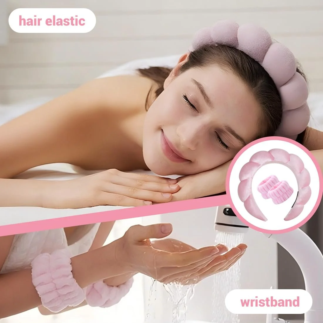 Набор обручей для волос 6 шт., фото №2 Набор обручей для волос 6 шт., фото №2