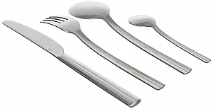 Набір столових приборів Cover 24 предмети ціна на synthetic.ua - Фото 1 Набір столових приборів Cover 24 предмети synthetic.ua - Фото 1