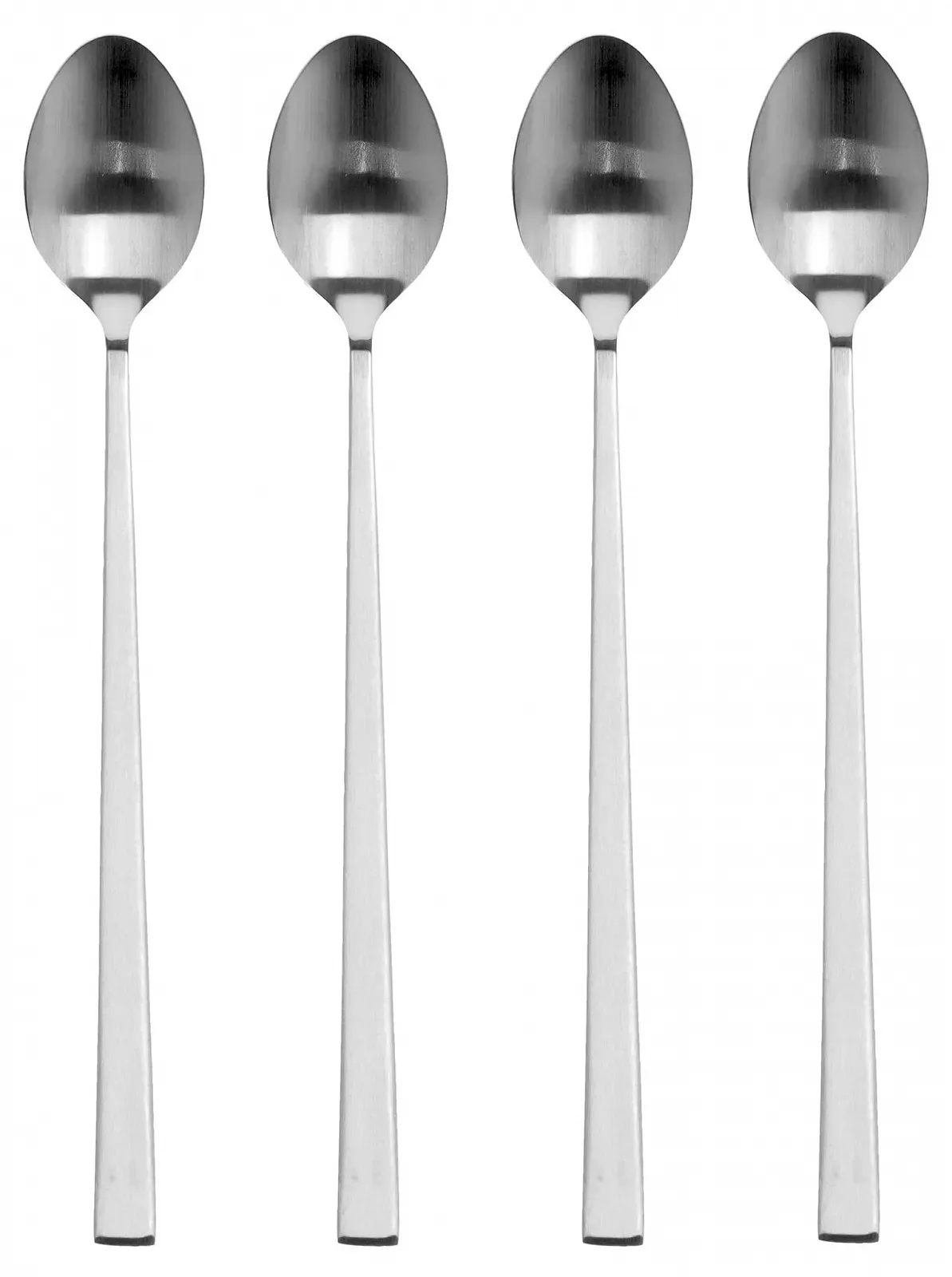 Ложка для латте BITZ Нержавеющая сталь, 4 шт, Длинная, фото №1