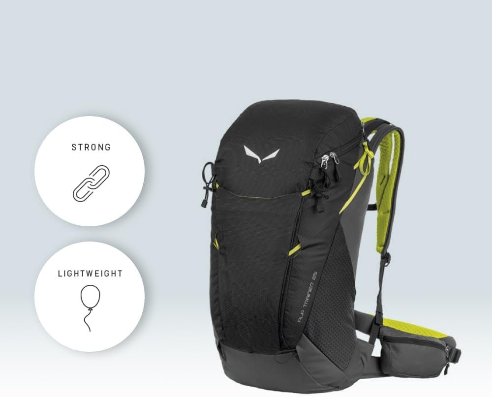 Рюкзак Salewa Unisex Alp 25 л. Черно-синяя, фото №4