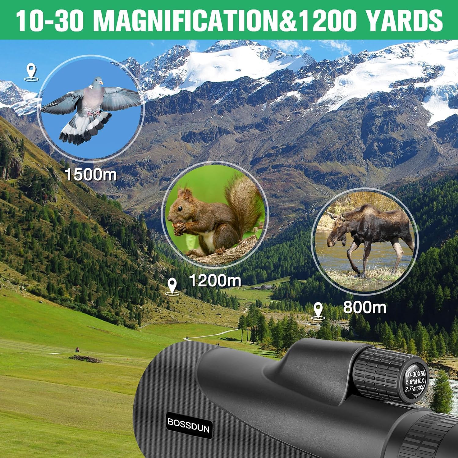 Монокуляр Zoom Monocular з триногою HD для смартфона для дорослих чорний, фото №4