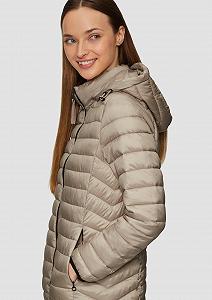 Жіноче стьобане пальто s.Oliver з капюшоном synthetic.ua - Фото 1