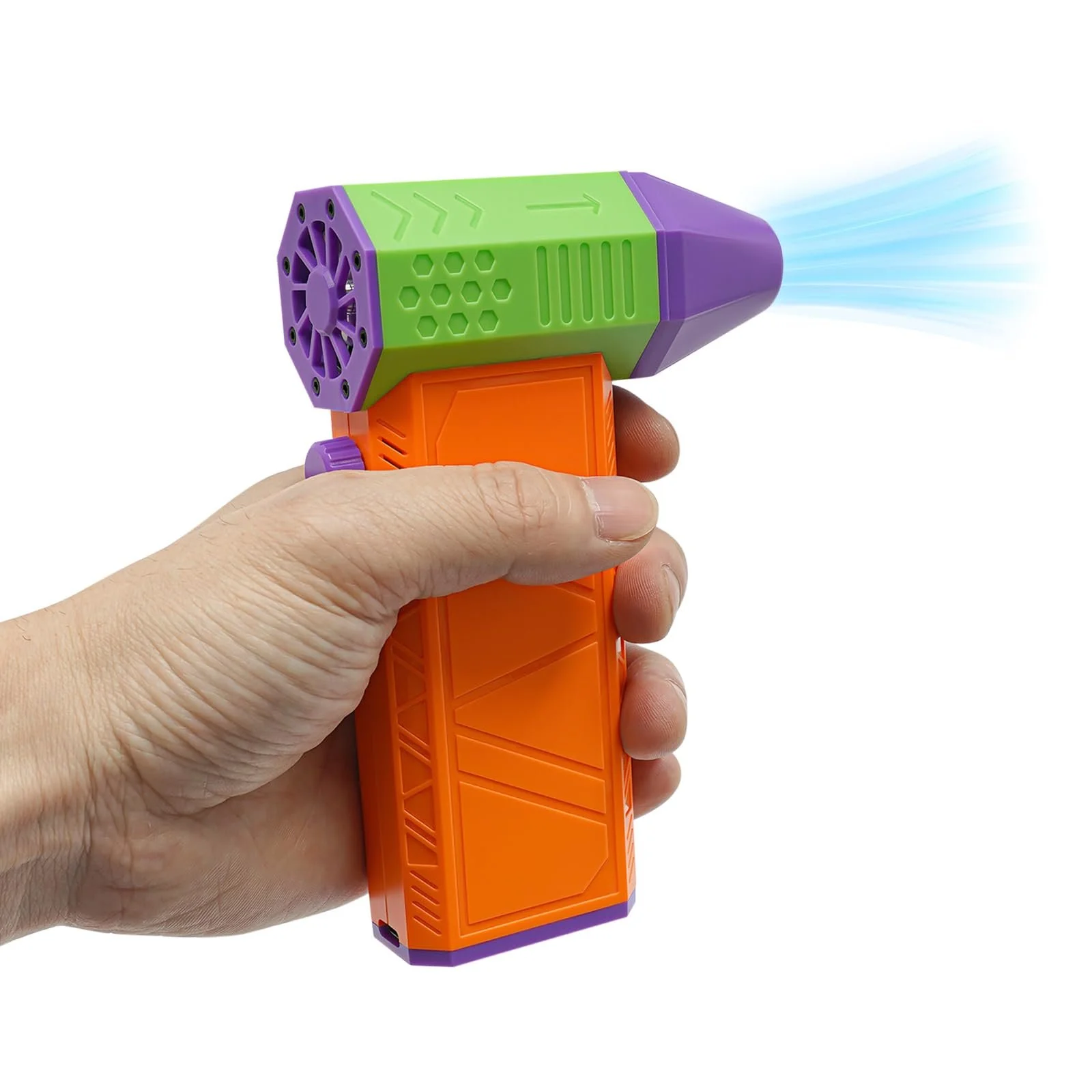 Електрична повітродувка 130,000 RPM Пурпуровий + Помаранчевий + Зелений Mini Air Duster Portable, фото №6 Електрична повітродувка 130,000 RPM Пурпуровий + Помаранчевий + Зелений Mini Air Duster Portable, фото №6