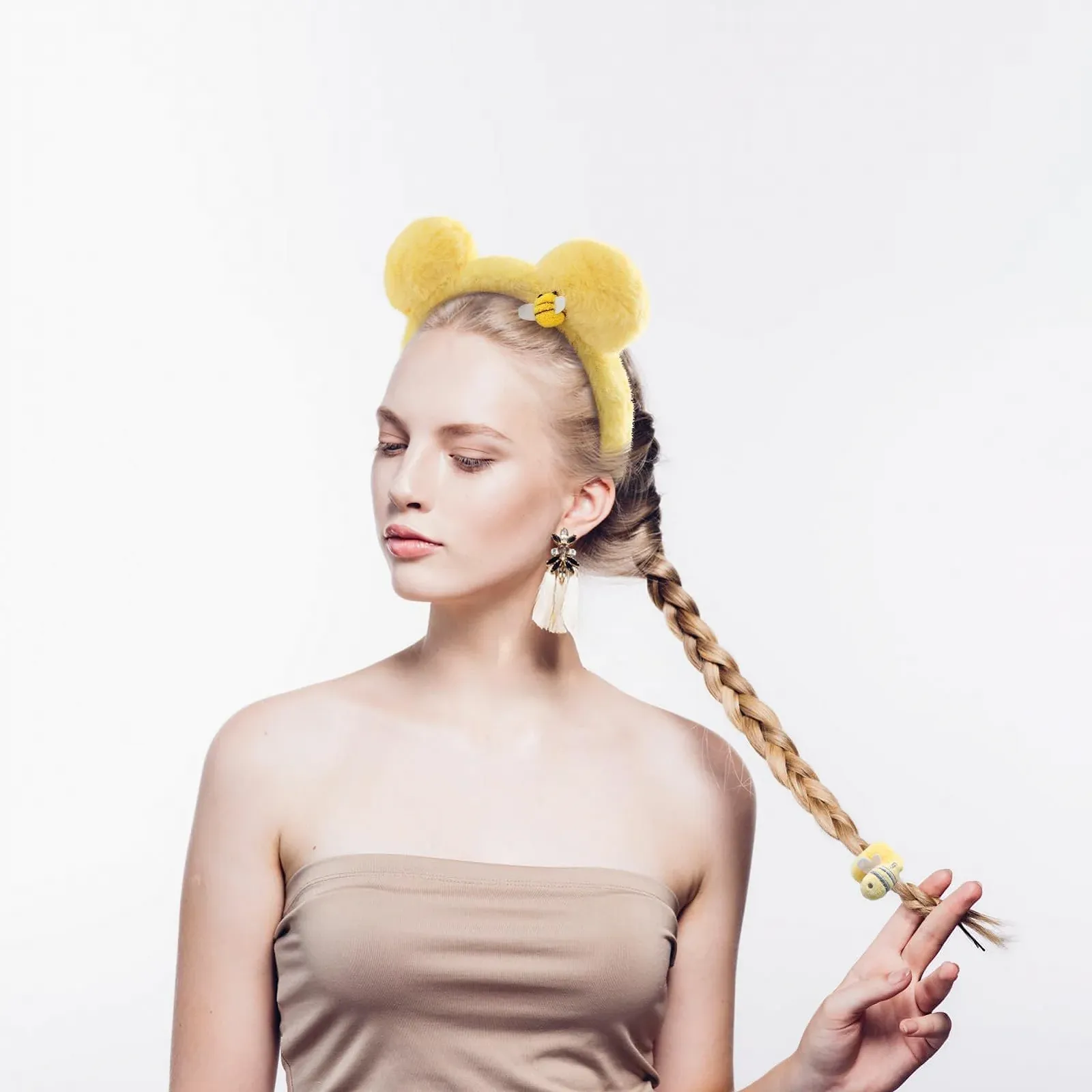 Обруч Ведмежі Вушка Жовтий, фото №3 Обруч Ведмежі Вушка Жовтий, фото №3