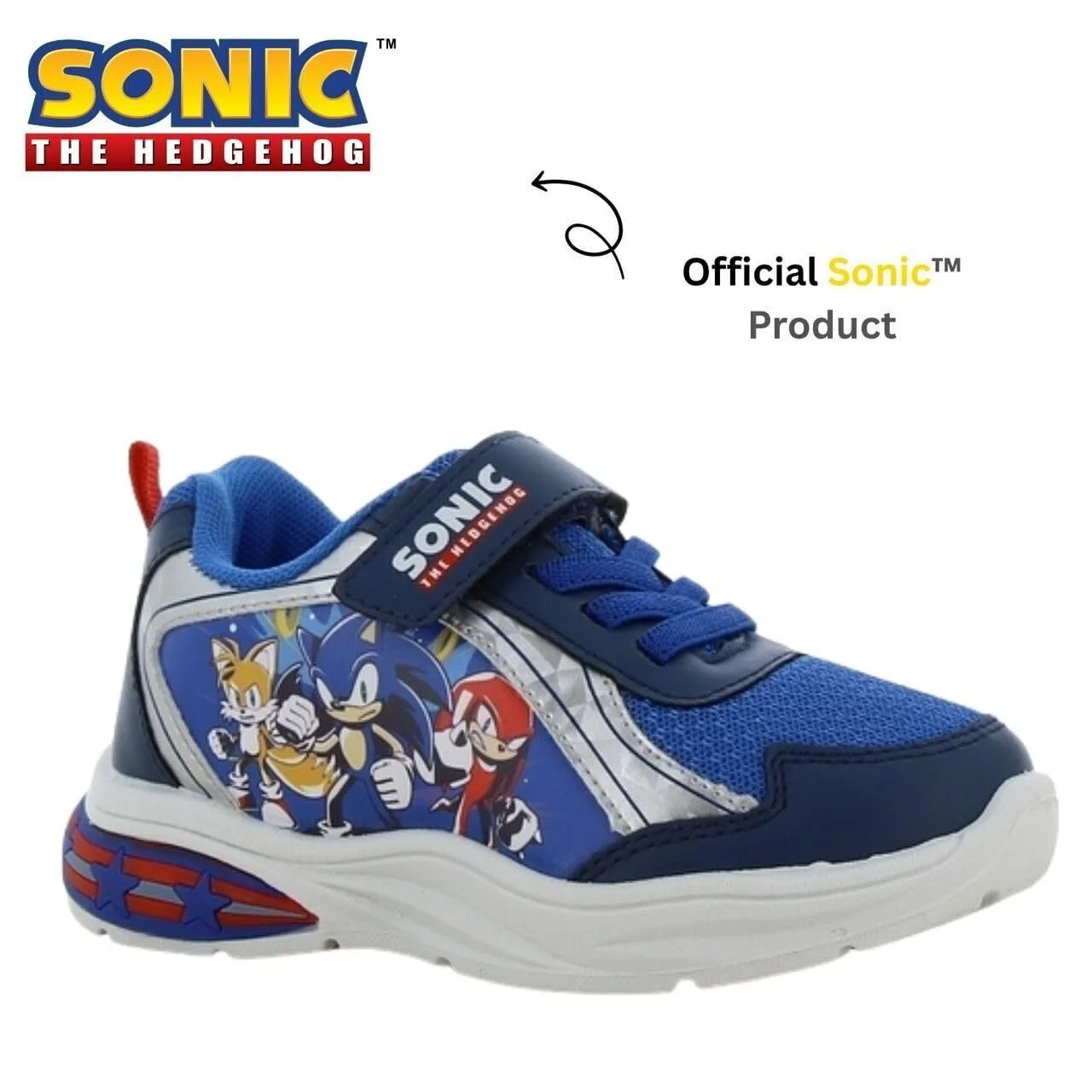 Кроссовки Leomil Sonic с подсветкой для детей, идеально подходят для школы и отдыха, фото №3 Кроссовки Leomil Sonic с подсветкой для детей, идеально подходят для школы и отдыха, фото №3