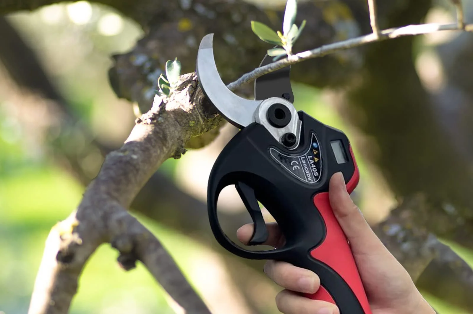 Секатор акумуляторний Laecabv LA40S 40 мм, фото №7