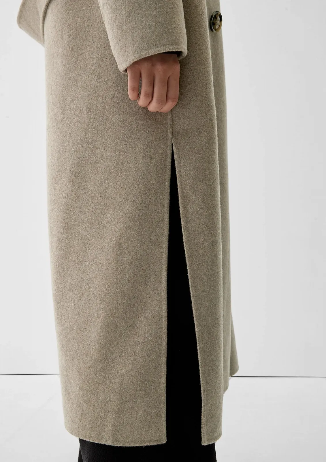 Пальто s.Oliver BLACK LABEL Женское Длинный рукав, фото №4 Пальто s.Oliver BLACK LABEL Женское Длинный рукав, фото №4