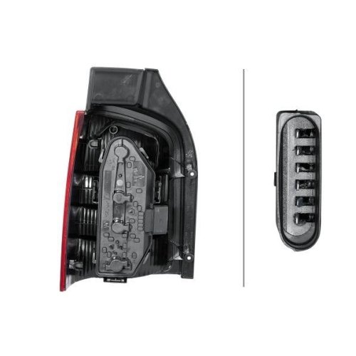 Фонарь задний HELLA 2SK 008 579-121 для VW правый для автомобилей с задними дверями, фото №2 Фонарь задний HELLA 2SK 008 579-121 для VW правый для автомобилей с задними дверями, фото №2