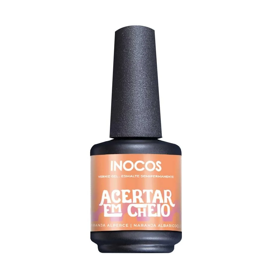 Гель-лак Inocos Acertar em Cheio NL1 Абрикосово-оранжевый, фото №1 Гель-лак Inocos Acertar em Cheio NL1 Абрикосово-оранжевый, фото №1