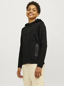 Толстовка на блискавці для хлопчиків JACK & JONES Jcofusion Sweat Zip Hood Bn Jnr synthetic.ua - Фото 1