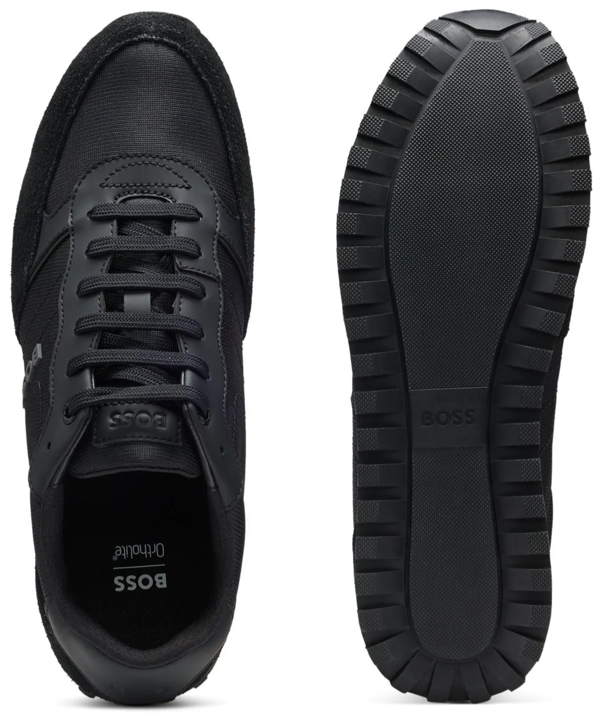 Чоловічі кросівки BOSS Parkour-L Runn / Чорні, фото №4