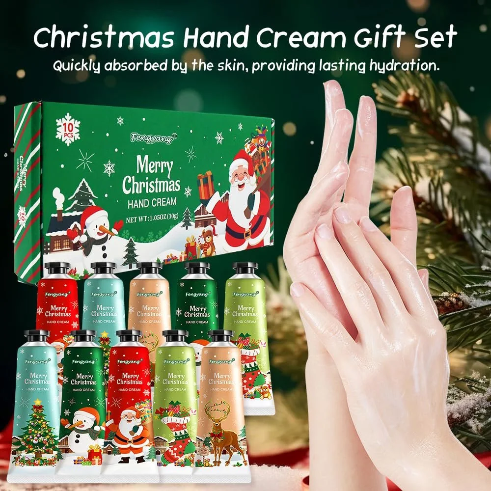 Крем для рук Fengyang Набір Різдвяний Набір зволожуючий для шорсткої шкіри, фото №5