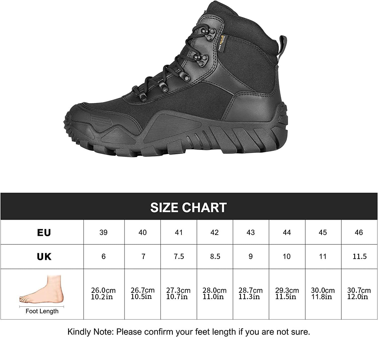 Ботинки FREE SOLDIER Мужские, фото №6