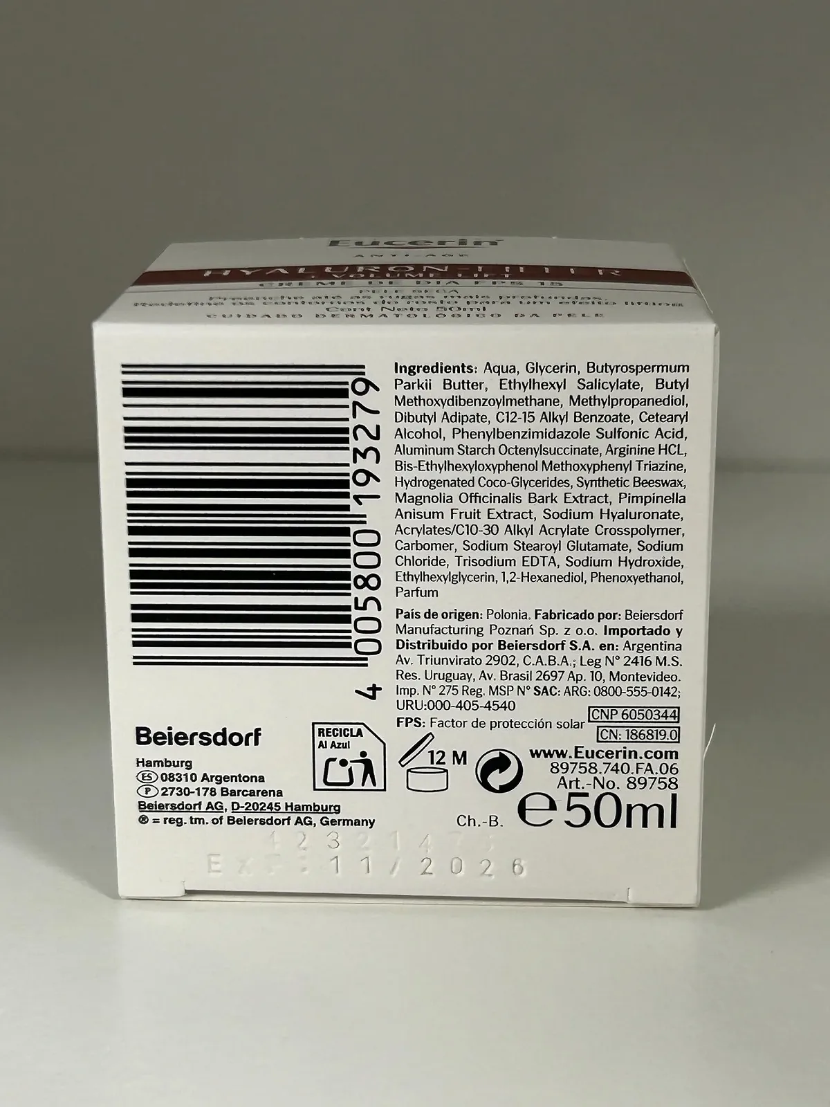 Денний крем Eucerin Volume-Filler для сухої шкіри, 50 мл, фото №6 Денний крем Eucerin Volume-Filler для сухої шкіри, 50 мл, фото №6