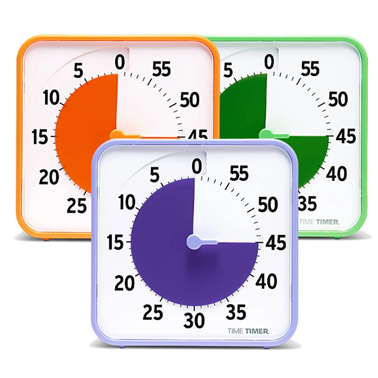 Набор визуальных таймеров TIME TIMER Medium Classroom Set 60 минут Вторичные цвета 3 шт., фото №1 Набор визуальных таймеров TIME TIMER Medium Classroom Set 60 минут Вторичные цвета 3 шт., фото №1