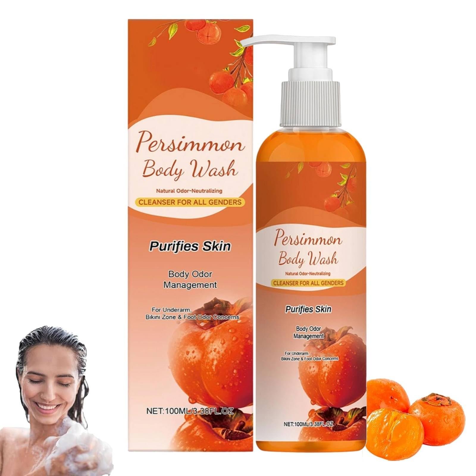 Гель для душу Persimmon Body Wash Kaki Проти запаху тіла 1 шт., фото №1