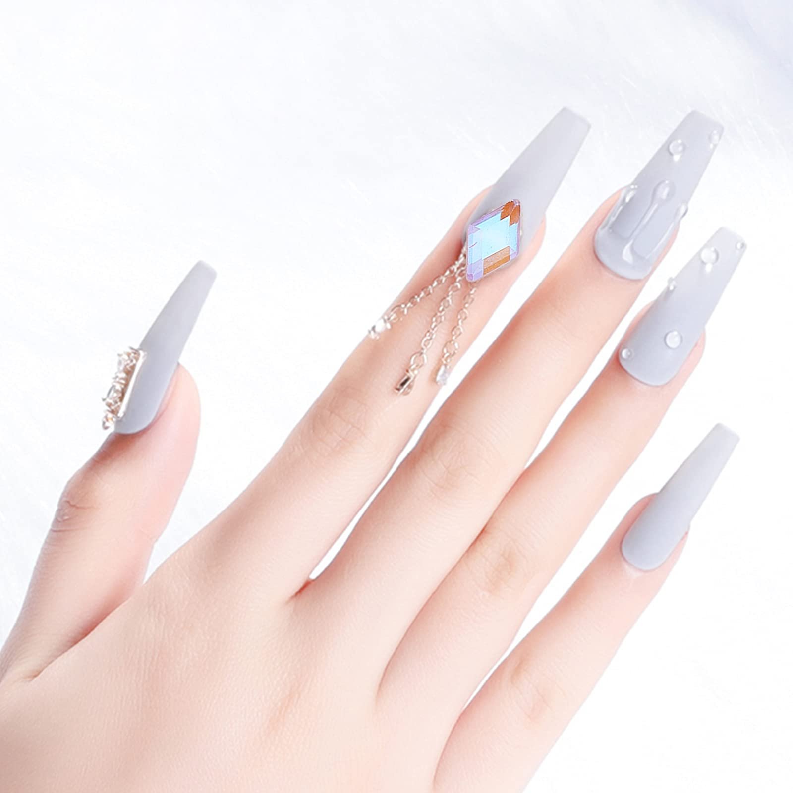 Стрази для нігтів NICENEEDED 120 шт., фото №4