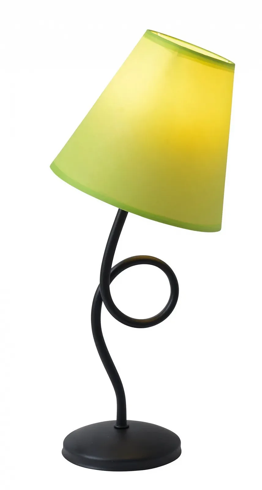 Настільна лампа зелена, фото №1