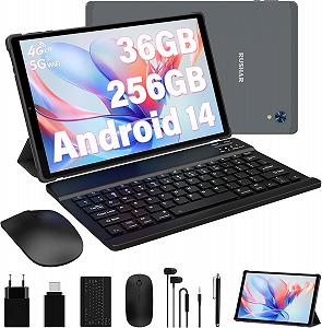 Планшет 10.4 "WUXGA+ RUSHAR T181 12+24/256Gb 4G 2-SIM 8 ядер Android 14 8000 mAh Grey - Фото 1