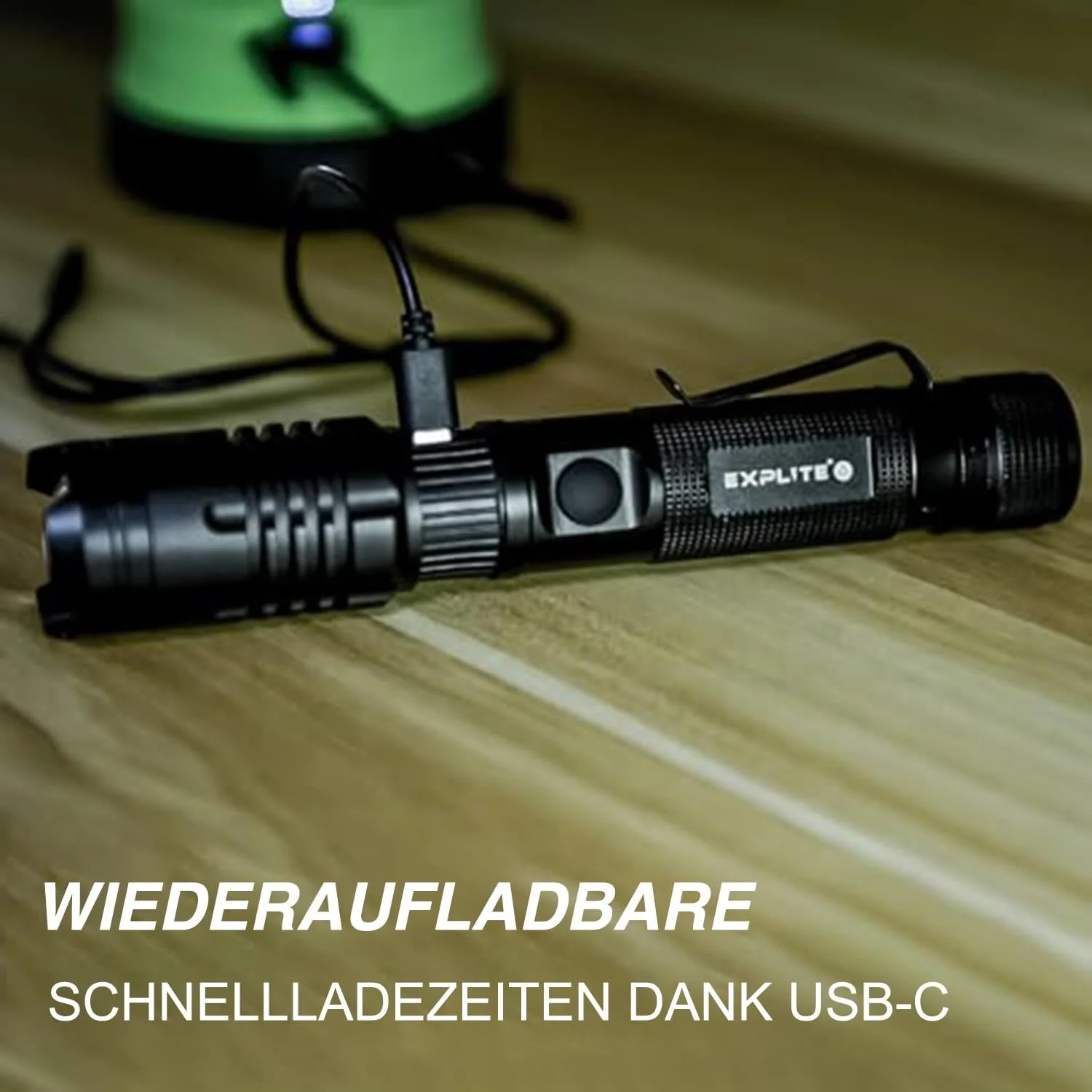 Ліхтар LED Акумуляторний, Надзвичайно Яскравий Магнітний USB C, Дифузор і Магнітний Затискач, З можливістю зміни масштабу та Водонепроникний, Акумуляторні Ліхтарі, для Кемпінгу, Виживання, Відкритого повітря, фото №7